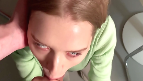 Sexy young chick masturbates with a dildo