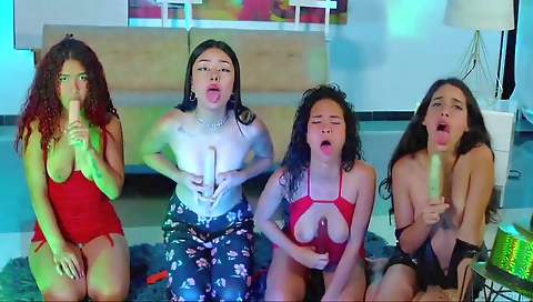 Sexy young chick gets creampie for fun