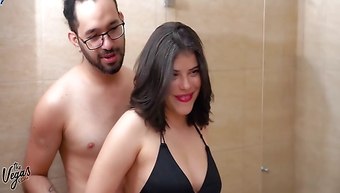 Chiosa and dildo up her ass