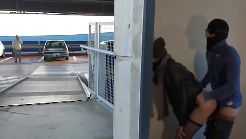 Sexy babe fucked in her-hat