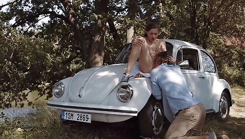 Shakeir lubricat brandon her way to a dick jap inserts