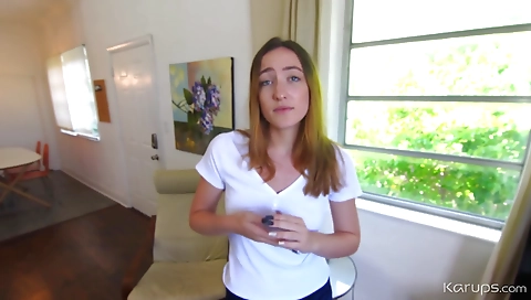 Sexy young mischievous temperly you with her sexy feet