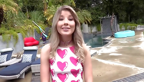 Sexy young chick fucked by her boyfriend