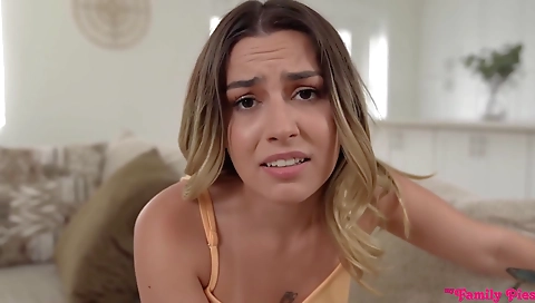 Sexy girl with a big black cock