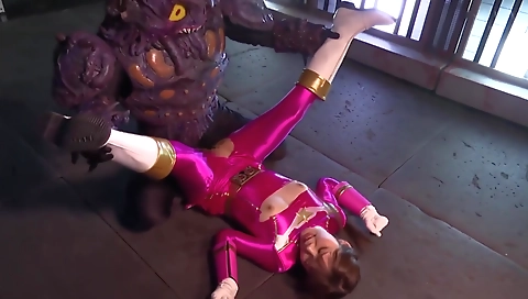 Hot milf with huge tits fucked hard in the kitchen