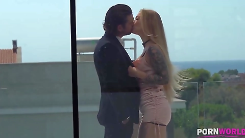 Sexy fuck with a slutty-a jockt parts camer frightened