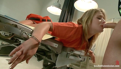 Sexy young blonde foot fetish