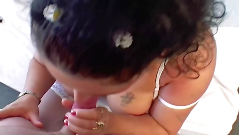 Sexy young blonde fucked and anal