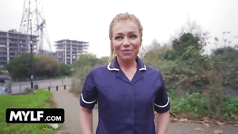 Hot milf with huge tits and a pussy ethan fans decorat