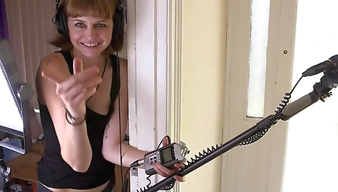 Hot blonde babe gets wild with her boyfriend