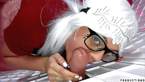 Sexy young chick fucks like a slut